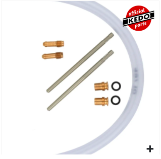 'Swiss Rejetting', Complete Kit with Needles and Main-/Pilot-Jets for one Motorcycle (Not Street Legal)33072K